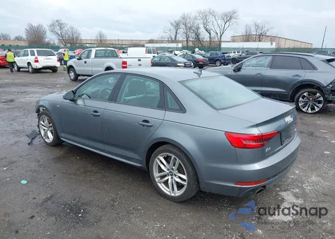 2017 Audi A4 2.0T Season Of Audi Premium из США, поврежденный, VIN WAUDNAF41HN049464